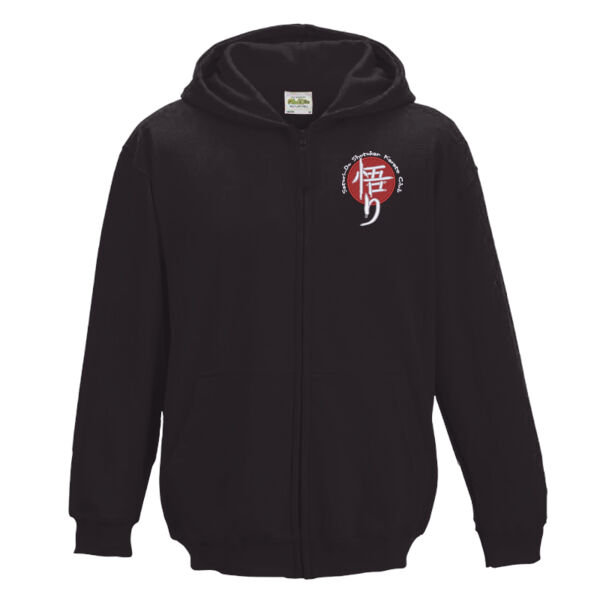 Kids Black Hoodie Thumbnail